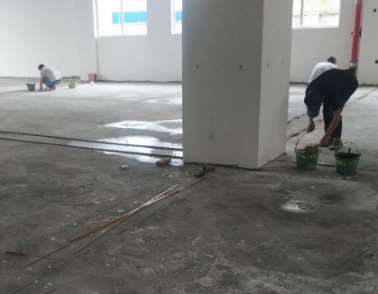 防静电水磨石是怎样施工的