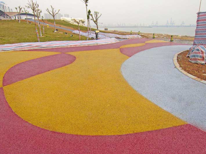 城市绿道透水地坪