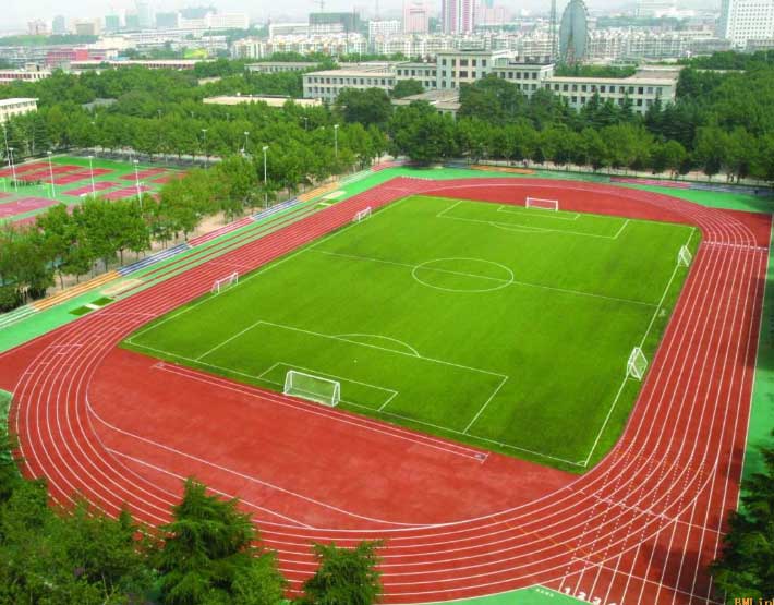弹性运动场地坪施工