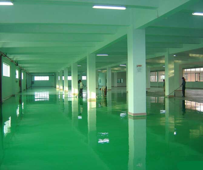 环氧树脂砂浆地坪改造