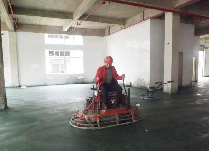 金刚砂耐磨地坪改造